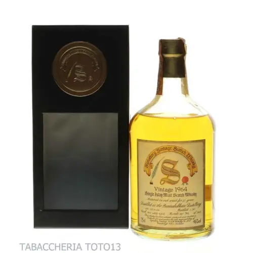 Bunnahabhain 25 yo distilled 1964 by Signatory Vintage Vol.46% Cl.70 - Spiritueux