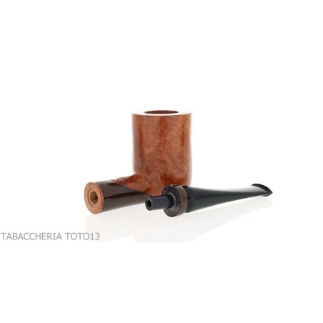 Amorelli straight Billiard pipe in grade 2 natural briar - Tobacco Pipes - Natural root