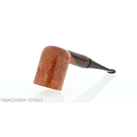Amorelli straight Billiard pipe in grade 2 natural briar - Tobacco Pipes - Natural root
