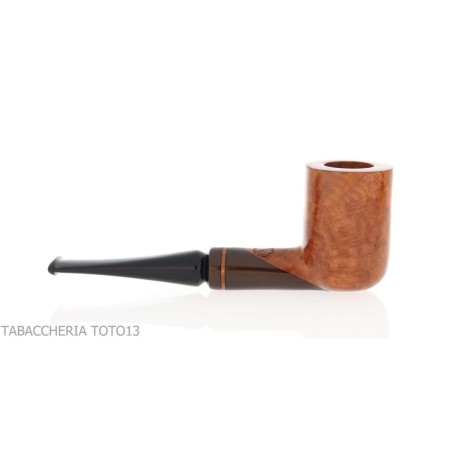 Amorelli straight Billiard pipe in grade 2 natural briar - Tobacco Pipes - Natural root