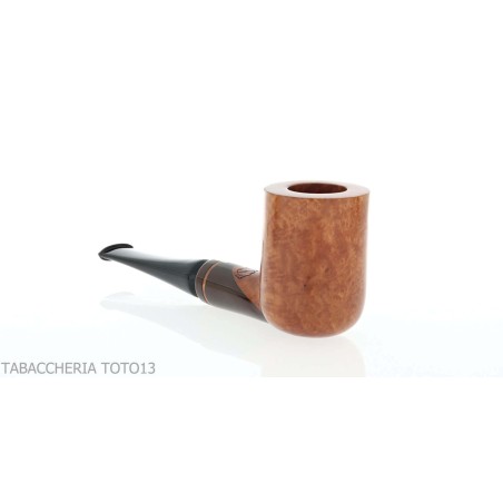 Amorelli straight Billiard pipe in grade 2 natural briar - Tobacco Pipes - Natural root