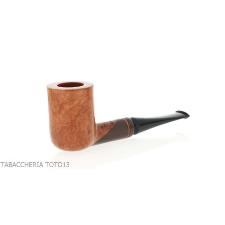 Amorelli straight Billiard pipe in grade 2 natural briar - Tobacco Pipes - Natural root