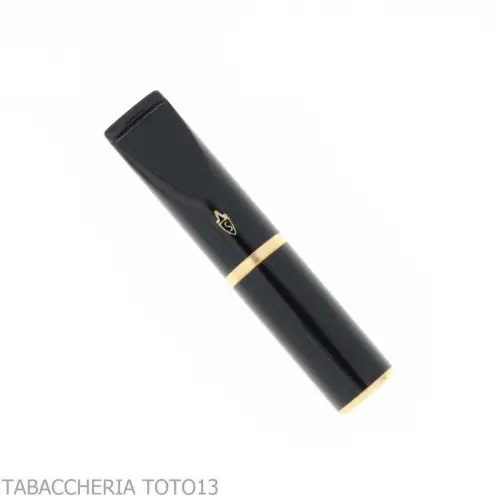 Black Mouthpiece with 9mm Balsa Filter by Savinelli - Accessories For Cigarettes And Rolling