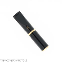 Boquilla negro de 9 mm filtro Balsa by Savinelli Savinelli Chupar de cigarrillos