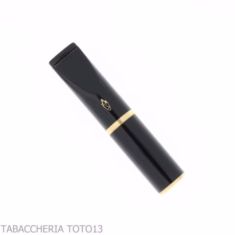 Black Mouthpiece with 9mm Balsa Filter by Savinelli - Accessories For Cigarettes And Rolling