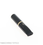 Black Mouthpiece with 9mm Balsa Filter by Savinelli - Accessories For Cigarettes And Rolling
