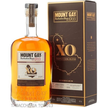 Mount Gay 1703 X.O. Triple Cask blend Rum Vol.43% Cl.70 Mount Gay Distilleries Rum