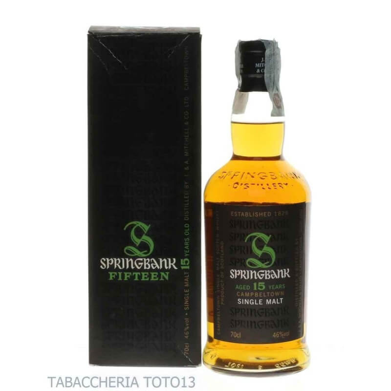 Springbank 15 Y.O. Single Malt Release 2016 Vol.46% Cl. 70 Springbank Distillery Whisky Whisky