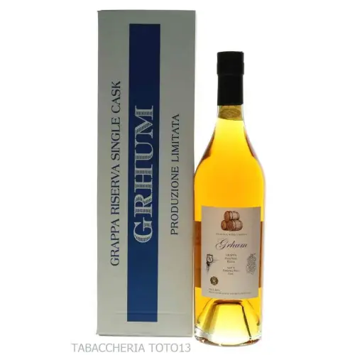 Grhum Silver Seal Grappa gereift in Demerara Rumfässern Vol. 40% Cl.70 - Destilliert