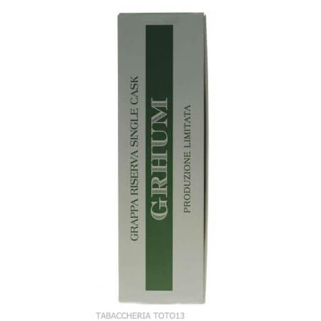 Grappa Grhum Silver Seal añejada en barrica de ron Jamaica Vol. 40% Cl.70 Silver Seal Whisky Company Grappe
