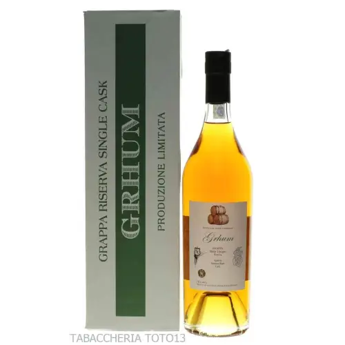 Grhum Silver Seal grappa invecchiata in Jamaica rum cask Vol.40% Cl.70 - Distillati