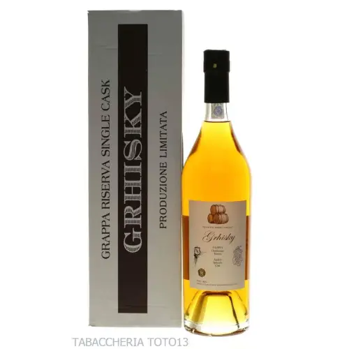 Grappa Grhisky Silver Seal gereift in Speyside Whiskyfässern Vol. 40% Cl.70 - Destilliert