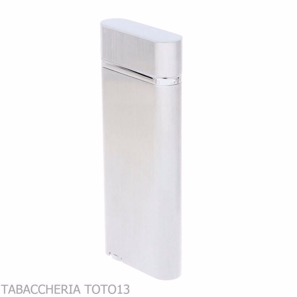 Encendedor Im Corona Flambeau acabado satinado cromado By Savinelli - Alumbradores