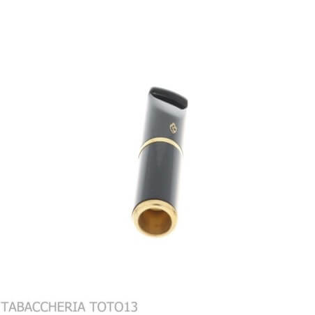 Bocchino per sigaro con filtro in balsa 9mm nero by Savinelli Savinelli Bocchini per Toscano Bocchini per Toscano