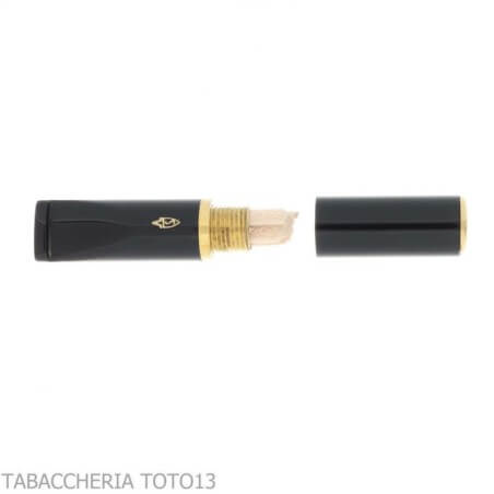 Cigar mouthpiece with 9mm black balsa filter by Savinelli Savinelli Mouthpiece to smoke the Toscano cigar