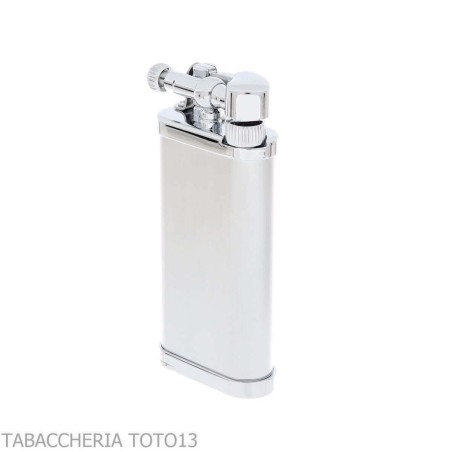 Briquet Im Corona old boy chrome satiné par Savinelli - Briquets - Métal
