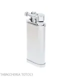 Accendino per pipa Im Corona old boy cromo satinato by Savinelli - Accendini