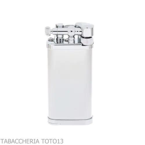 Accendino per pipa Im Corona old boy cromo satinato by Savinelli - Accendini