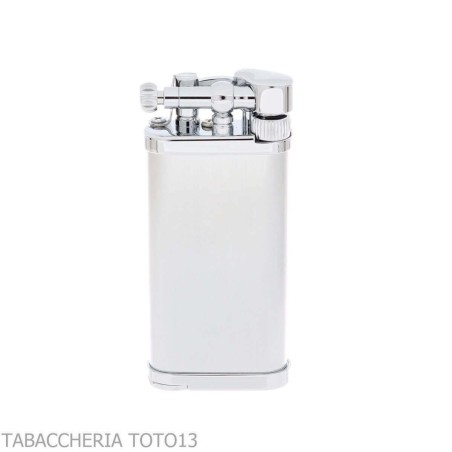 Briquet Im Corona old boy chrome satiné par Savinelli - Briquets - Métal