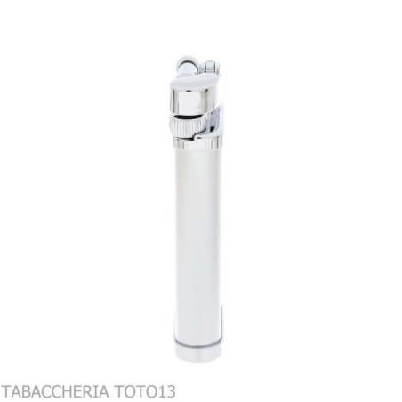 Im Corona old boy pipe lighter satin chrome by Savinelli IM CORONA Lighters for tobacco pipe