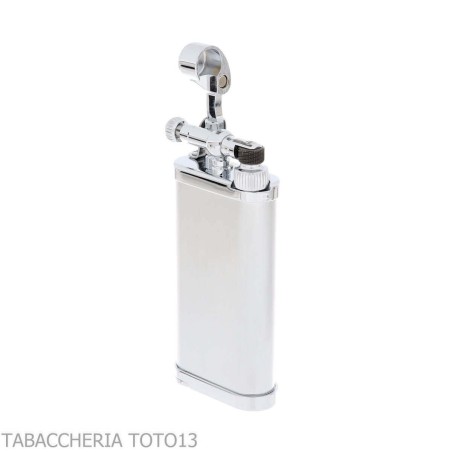 Briquet Im Corona old boy chrome satiné par Savinelli - Briquets - Métal