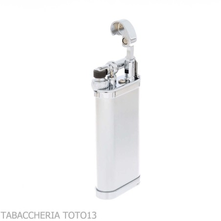 Briquet Im Corona old boy chrome satiné par Savinelli - Briquets - Métal