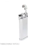 Accendino per pipa Im Corona old boy cromo satinato by Savinelli - Accendini