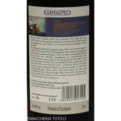 Samaroli GlenGarioch 2011 Highland Single Malt Whisky Vol.45% Cl.70 - Distillati