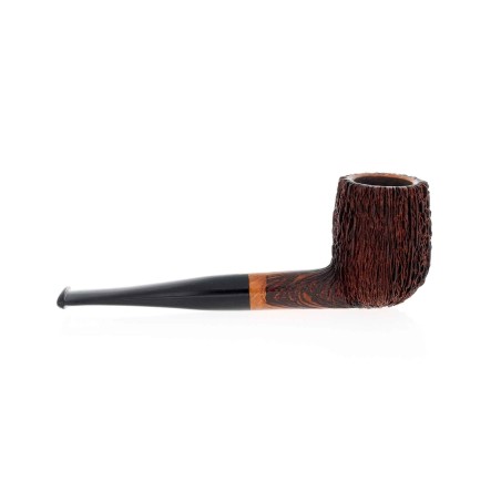 Pipe de billard cylindrique droite Amorelli avec finition stylo San Michele - Pipe Pour le Tabac - Racine naturelle