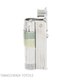 Imco Super Triplex two tone yellow and green chromed petrol lighter - Lighters - Metal