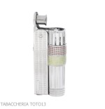 Encendedor de gasolina cromado Imco Super Triplex bicolor amarillo y rojo - Alumbradores