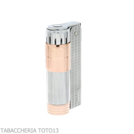Imco Super Triplex chrome and rose gold petrol lighter - Lighters - Metal