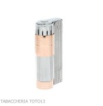 Briquet à essence Imco Super Triplex chrome et or rose - Briquets - Métal