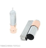 Imco Super Triplex Benzinfeuerzeug aus Chrom und Roségold - Feuerzeuge