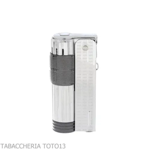 Briquet à essence Imco Super Triplex chrome et noir - Briquets - Métal