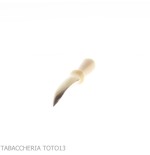 Tom Spanu large tamper for pipe and milling cutter in natural horn - Accessories for tobacco pipes