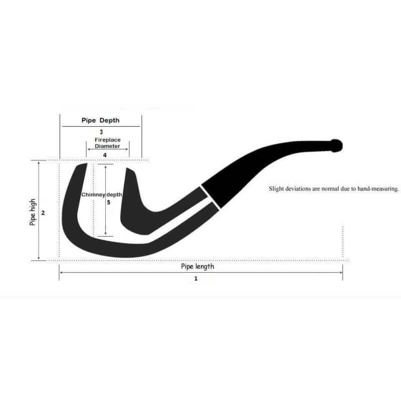 Tsuge Capito Metal Black - Tsuge Pipe