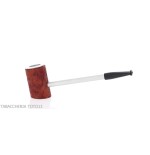 Tsuge Capito Metal radica sabbiata - Pipe