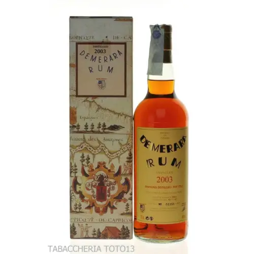 Rum Demerara 18 yo distilled 2003 Sherry Wood Moon Import Vol.45% Cl.70 - Distillati