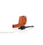 Pipe Crown 300 droite Belge - Pipe Pour le Tabac - Racine naturelle