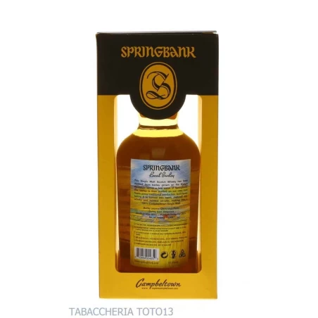Springbank Distillery - Springbank local barley 10 Y.O. Single Malt Vol. 51,6% Cl.70
