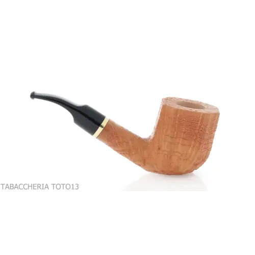 Arbutus in corbezzolo forma panel billiard curva radica sabbiata - Pipe