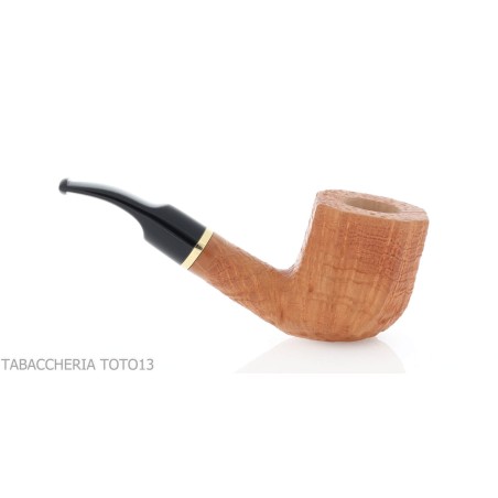 Arbutus forme panneau billard courbé bruyère sablée - Pipe Pour le Tabac - Bois