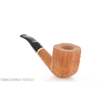 Arbutus forme panneau billard courbé bruyère sablée - Pipe Pour le Tabac - Bois