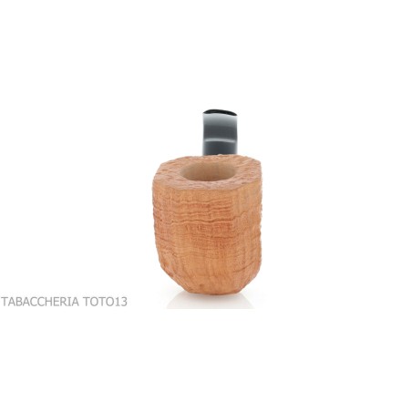 Arbutus forme panneau billard courbé bruyère sablée - Pipe Pour le Tabac - Bois