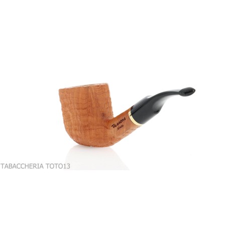 Arbutus forme panneau billard courbé bruyère sablée - Pipe Pour le Tabac - Bois