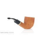 Arbutus forme panneau billard courbé bruyère sablée - Pipe Pour le Tabac - Bois