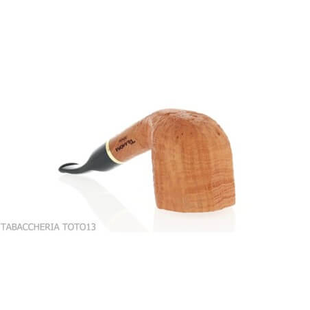 Arbutus unedo pipe shape panel billiard curved sandblasted briar Talamona pipe Talamona