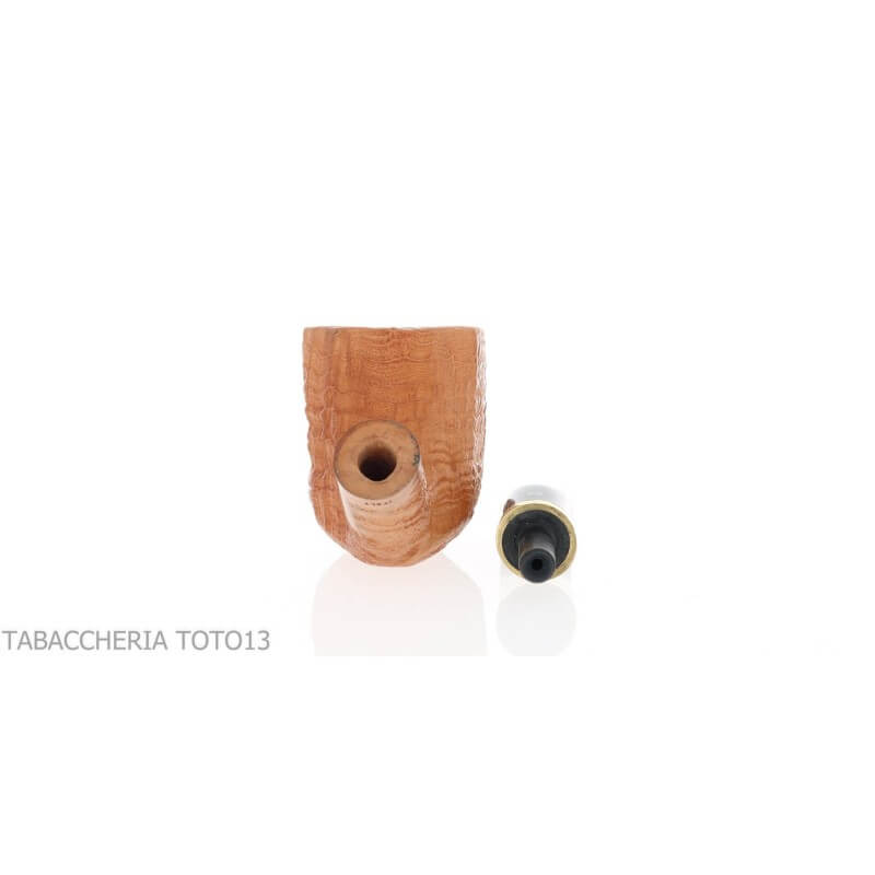 Arbutus in Erdbeerbaumform Panel Billard gebogener sandgestrahlter Dornbusch - Talamona pipe