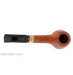 Arbousier en arbousier, forme billard courbé, bruyère sablée - Pipe Pour le Tabac - Racine naturelle